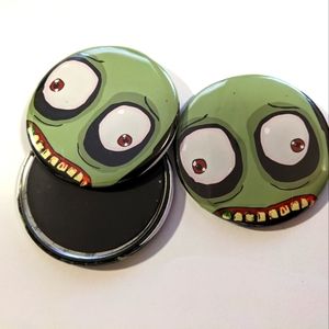 Salad Fingers Magnets - Fridge Magnets, Creepy Classic YouTube Cartoon